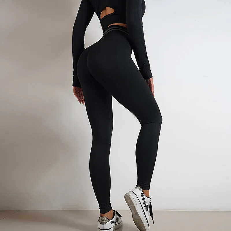 Seamless Yoga Pants & Tops Set