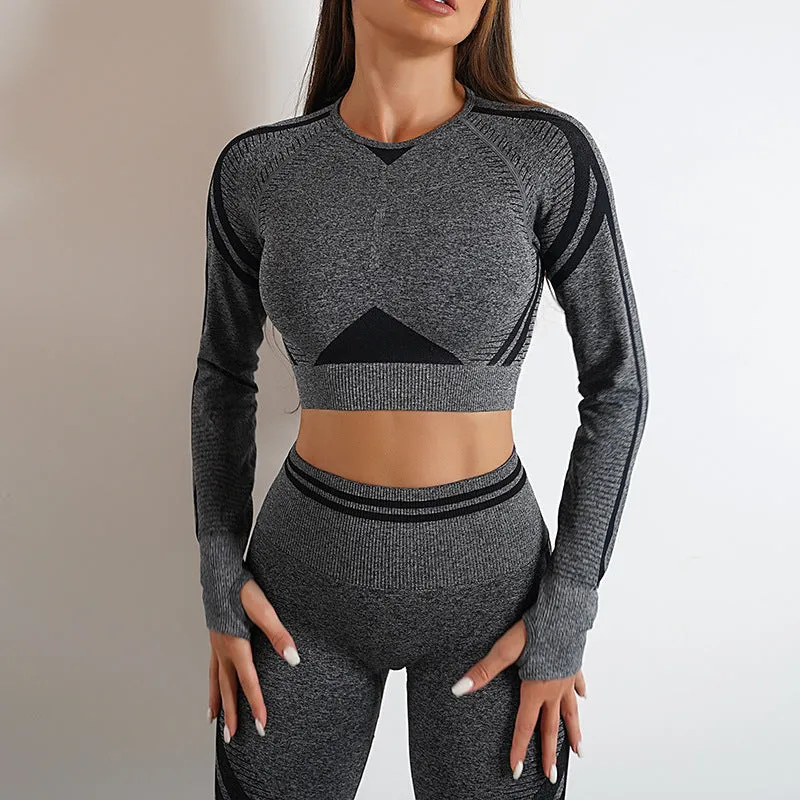 Seamless Yoga Pants & Tops Set