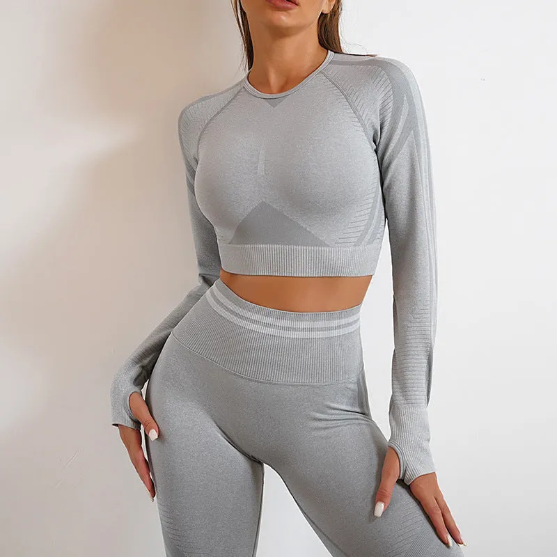 Seamless Yoga Pants & Tops Set