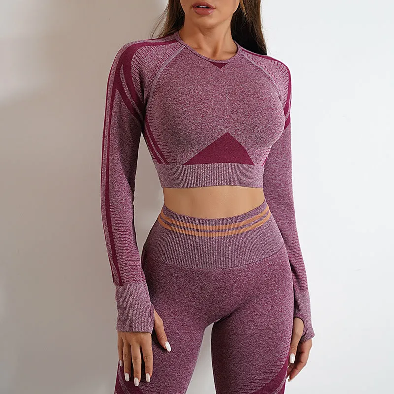 Seamless Yoga Pants & Tops Set