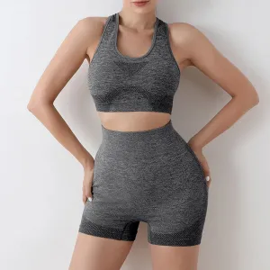 Seamless Yoga Sets: Gym Shorts, Sport Bras, Workout Tops, and Leggings