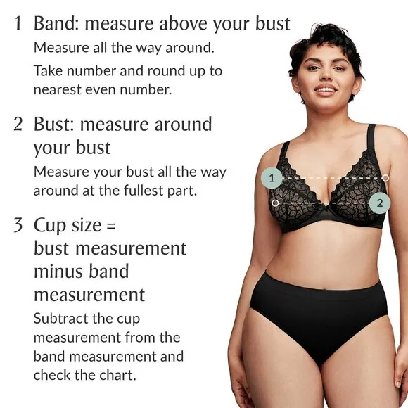 Set of 3! 32C Glamorise ELEGANCE Bra (UNDERWIRED) Embroidered SUPPORT TAUPE NEW
