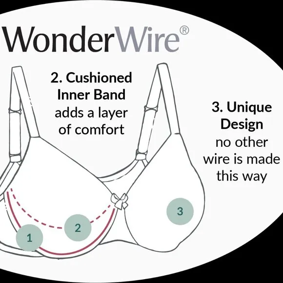 Set of 3! 32C Glamorise ELEGANCE Bra (UNDERWIRED) Embroidered SUPPORT TAUPE NEW
