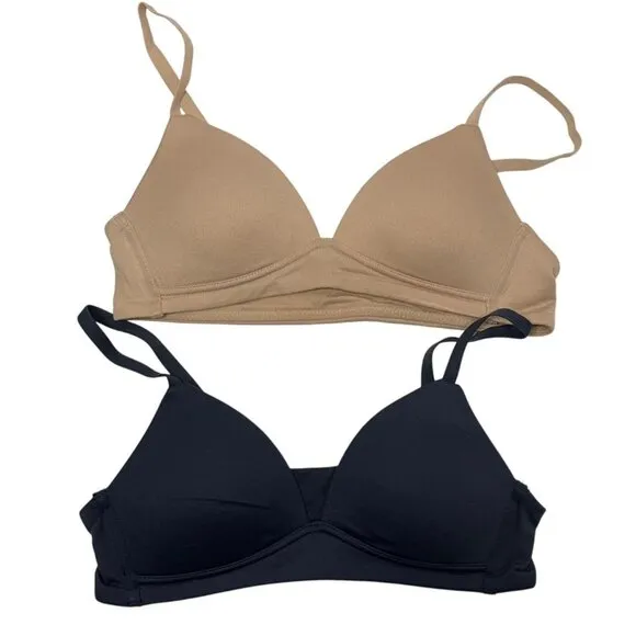 Set Of 7 Maidenform 34A Womens Seamless Bras In Neutral Colors