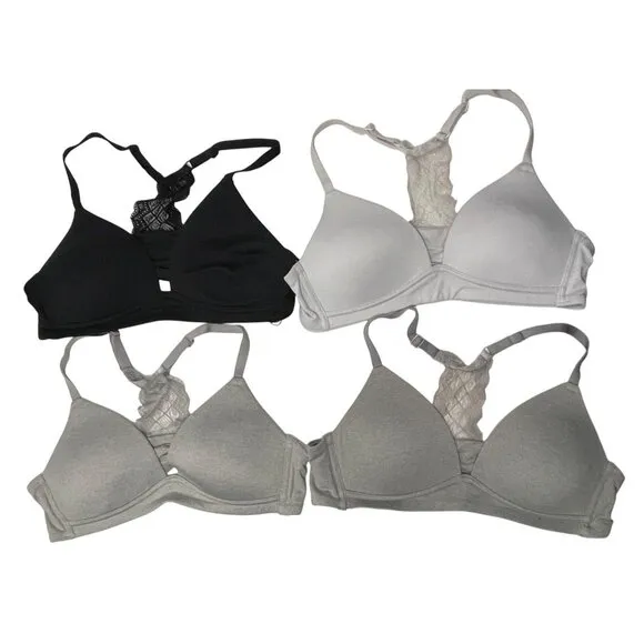 Set Of 7 Maidenform 34A Womens Seamless Bras In Neutral Colors