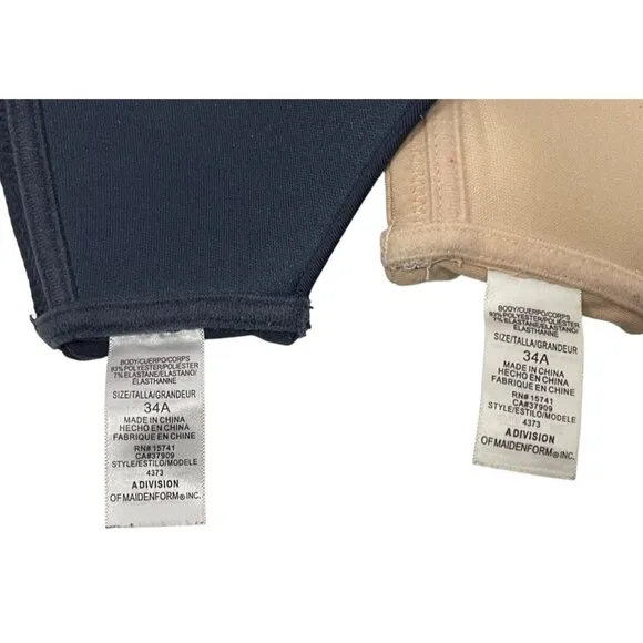 Set Of 7 Maidenform 34A Womens Seamless Bras In Neutral Colors