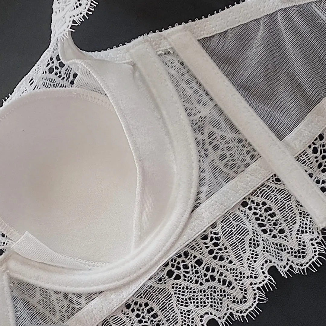 Sexy Lace Ultra-Thin Support Bra 32B to 38D