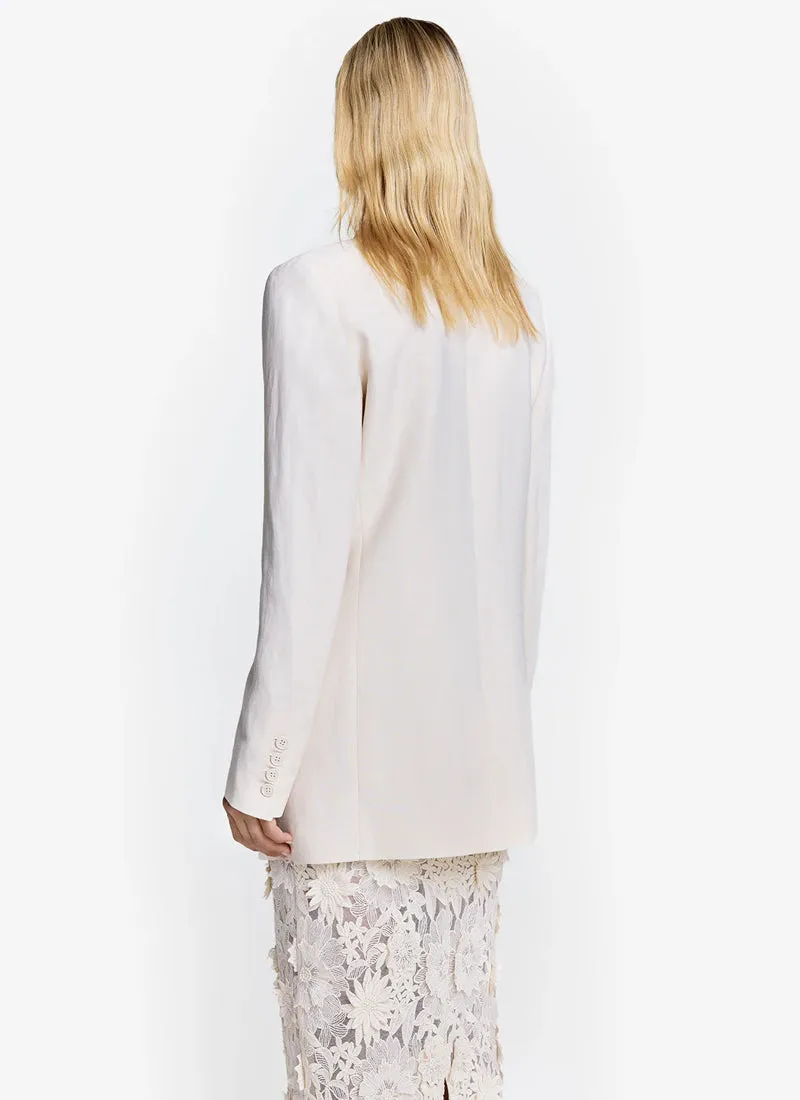 Shawl Collar Oversized Blazer