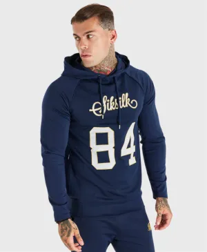 Sik Silk Ss-20628 Retro Sports Hoodie Navy