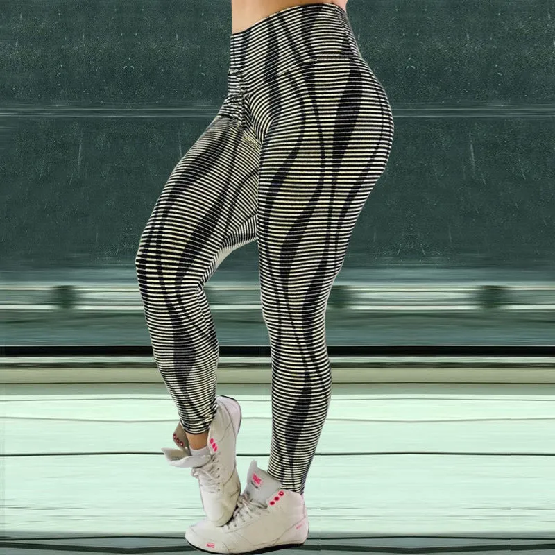 Skull Print Leggings Yoga Fitness Sweatpants Women trendy