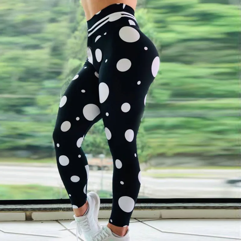 Skull Print Leggings Yoga Fitness Sweatpants Women trendy
