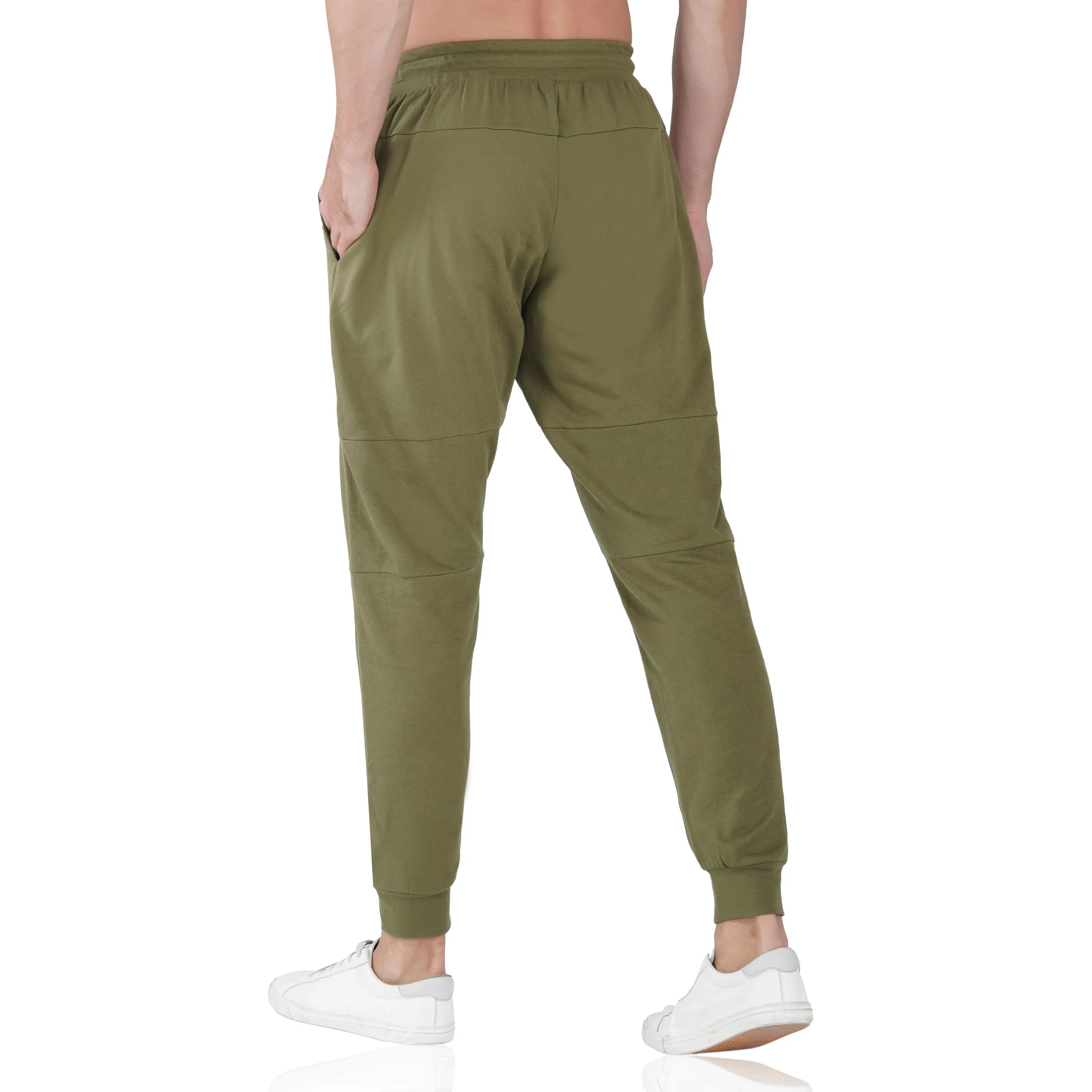 SLAY. Men's Olive Green Joggers
