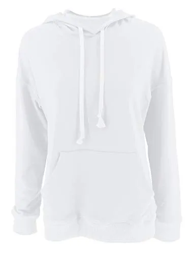 Solid Lightweight Sweatshirt