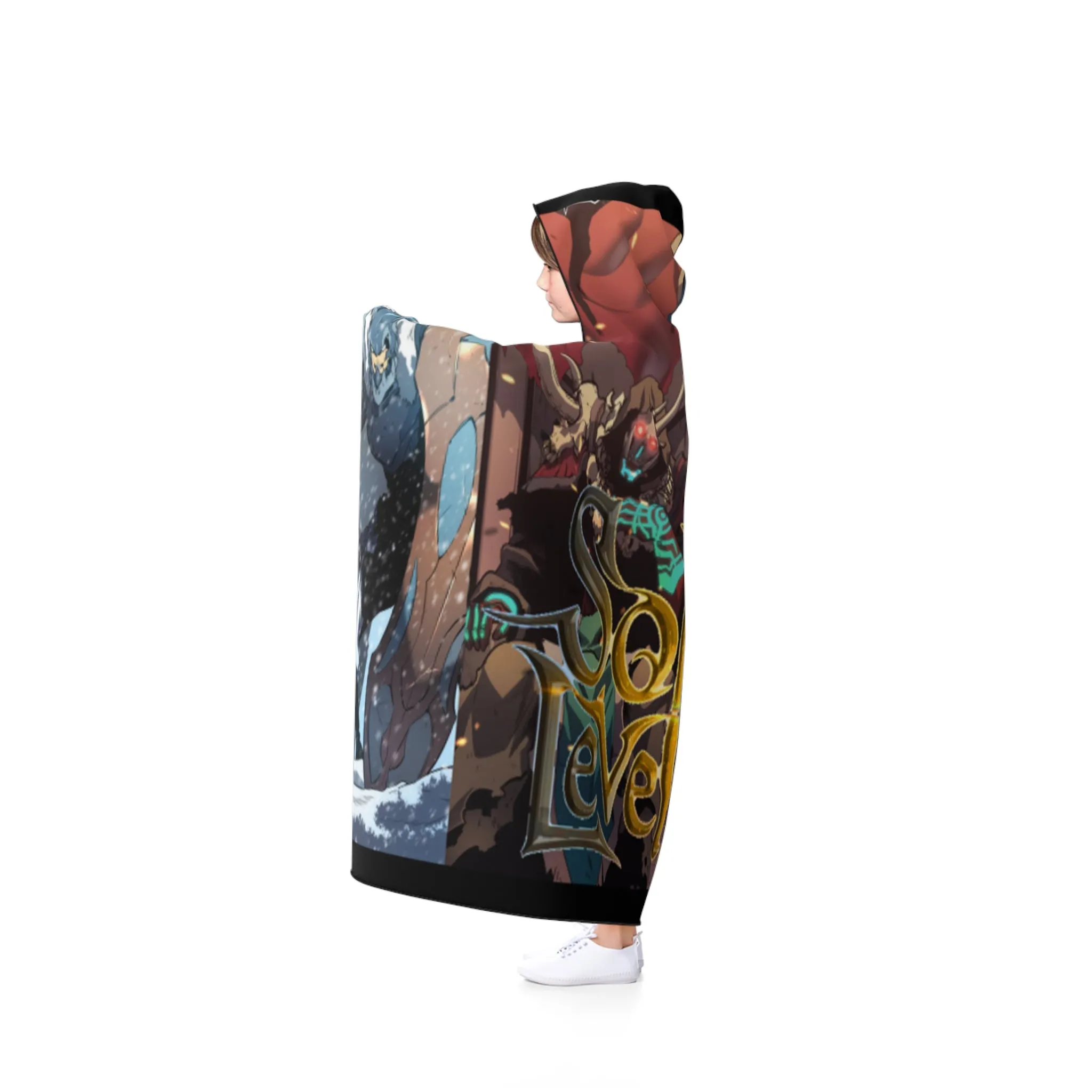 Solo Leveling Different Bosses Hooded Blanket