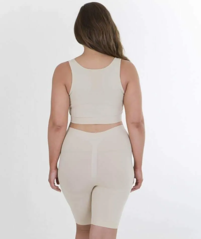 Sonsee High Back Comfort Wire-Free Bra - Nude