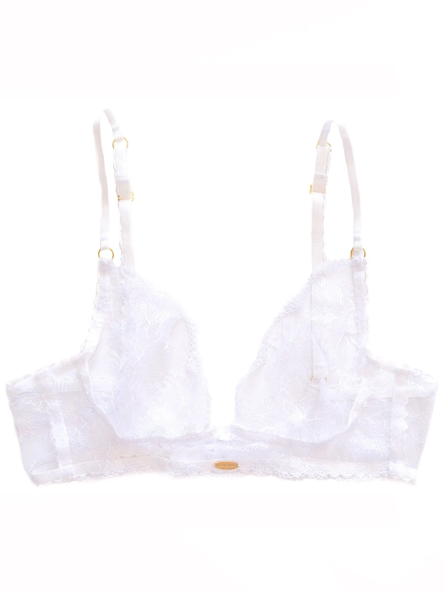Sophie Cup Bra - White