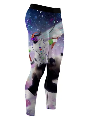 SPACE CAT RIDING PANDA MEN MMA/BJJ SPATS