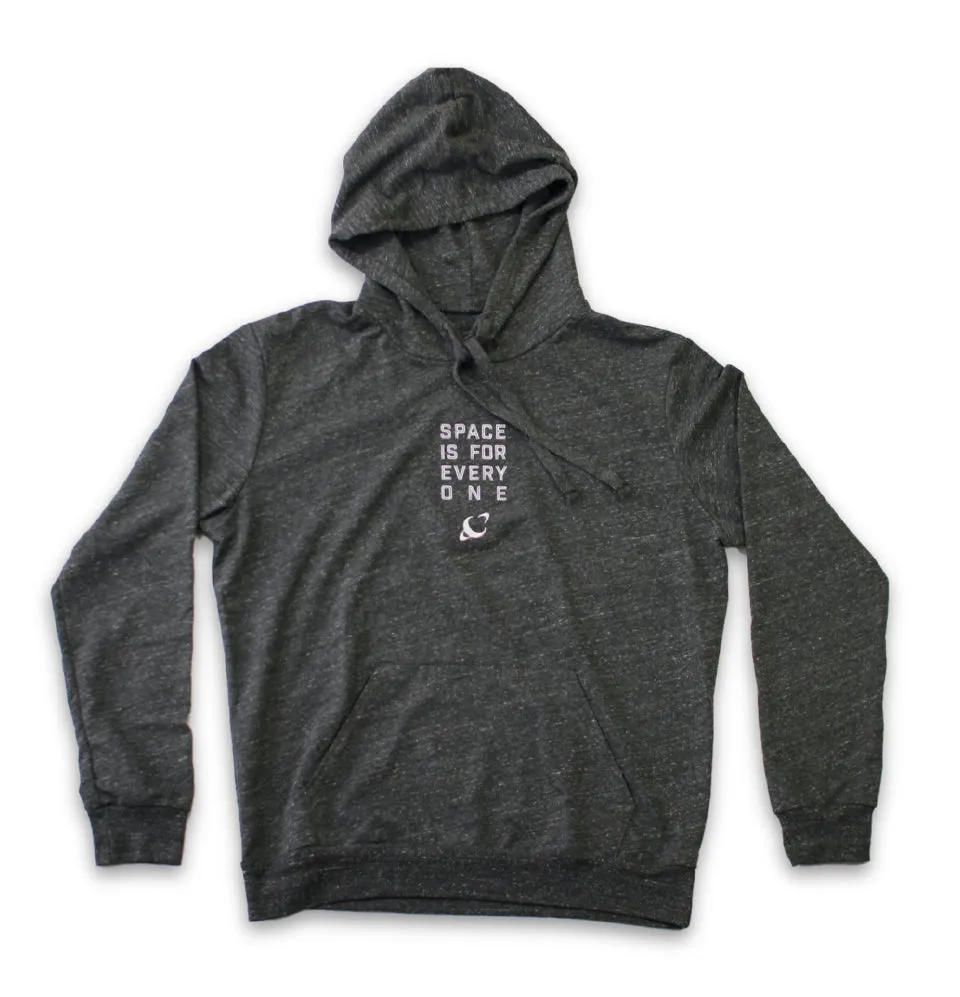 Space Is For Everyone | Embroidered Hoodie
