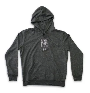 Space Is For Everyone | Embroidered Hoodie