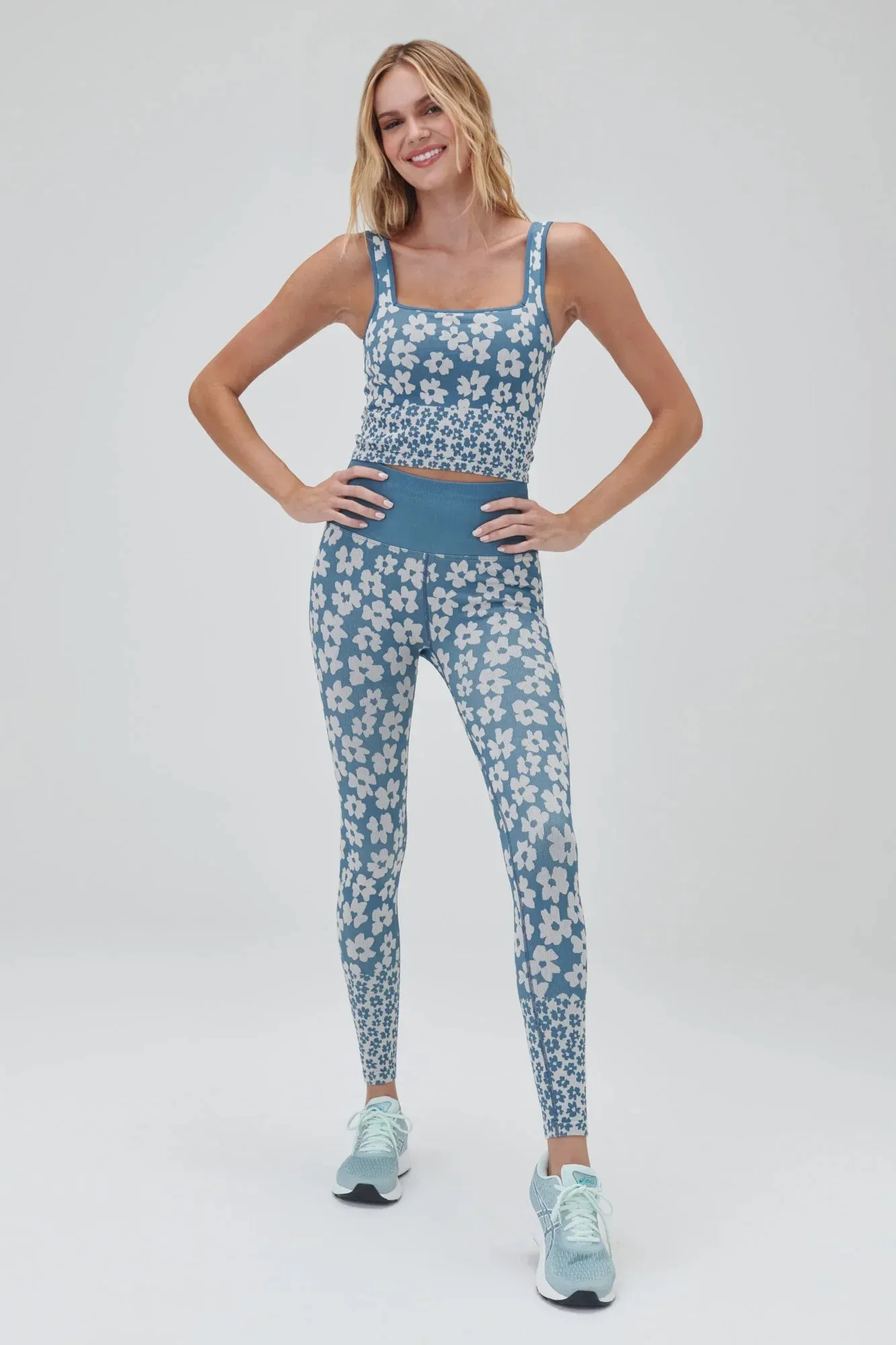 Spiritual Gangster Love Sculpt Jacquard Leggings as seen on Whitney Port