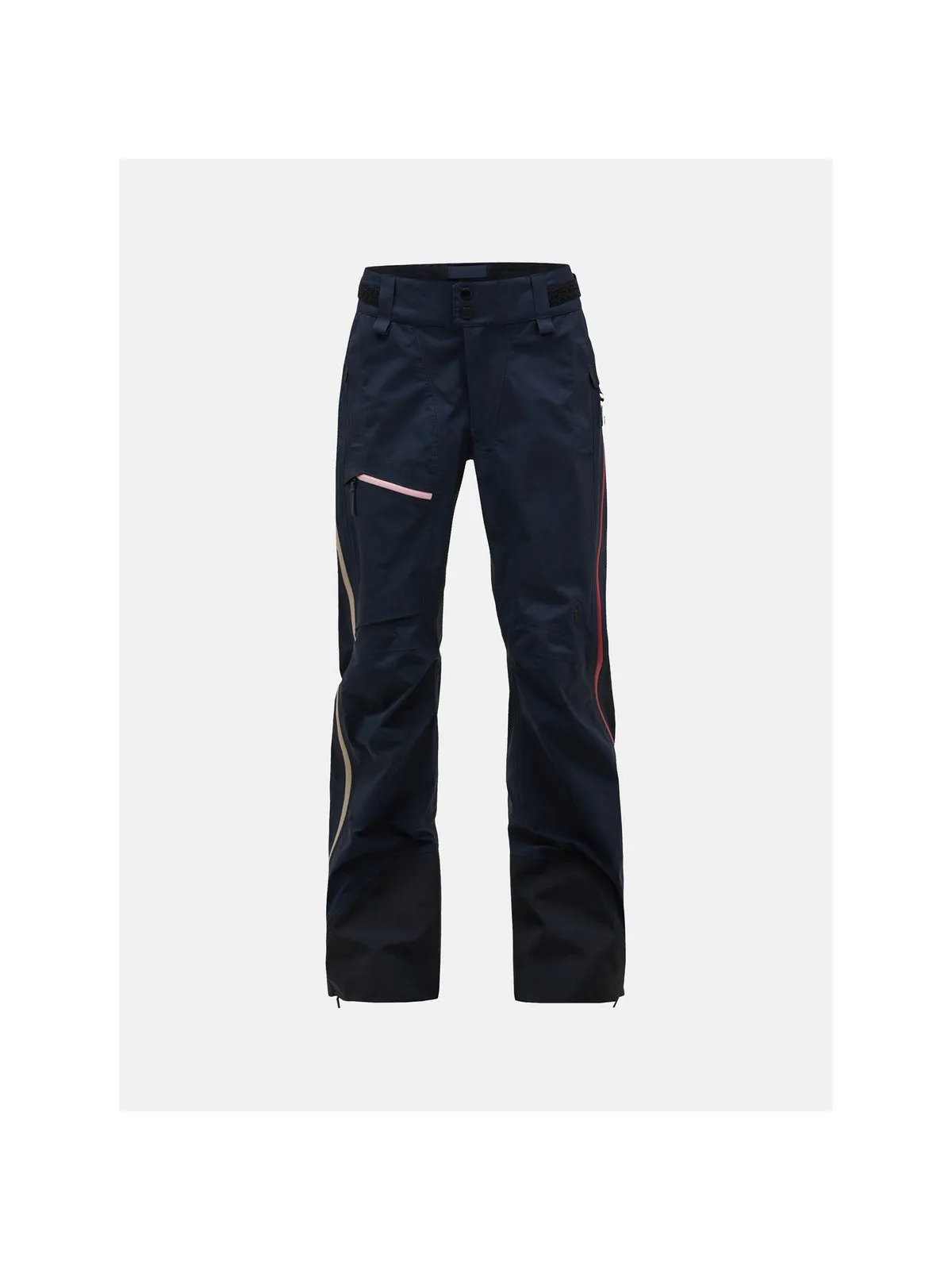 Spodnie narciarska Peak Performance W Alpine Gore-Tex granatowy