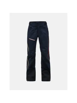 Spodnie narciarska Peak Performance W Alpine Gore-Tex granatowy