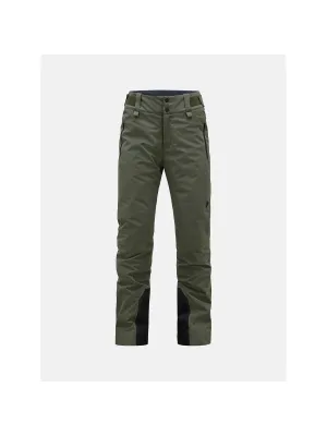 Spodnie narciarskie Peak Performance damskie W Shred Pants zielony