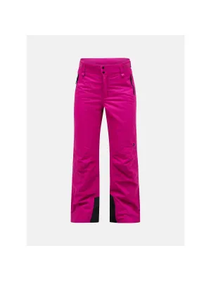Spodnie narciarskie Peak Performance Jr Maroon Pants różowy