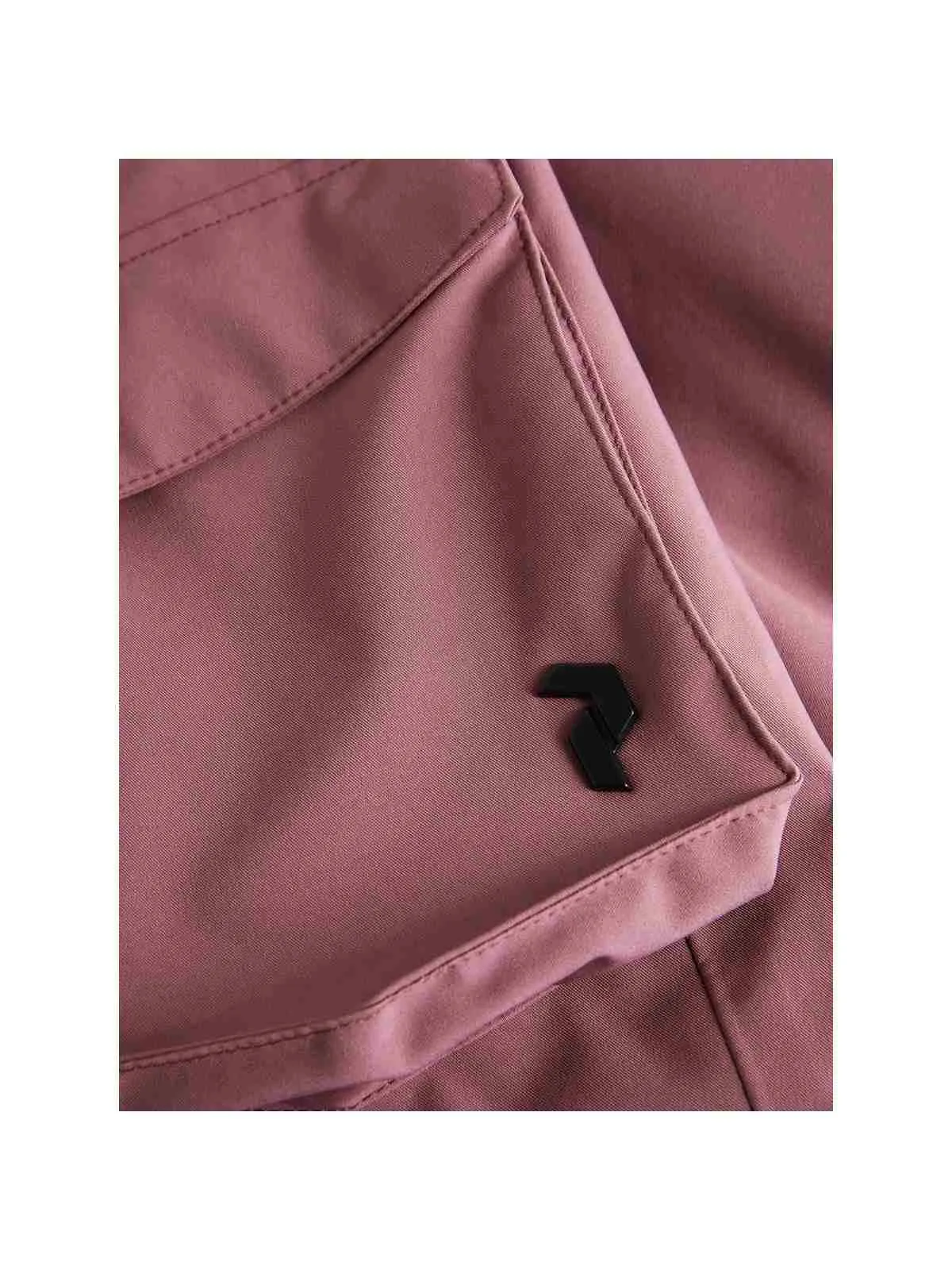 Spodnie narciarskie Peak Performance Jr Pact Bib Pants brązowy