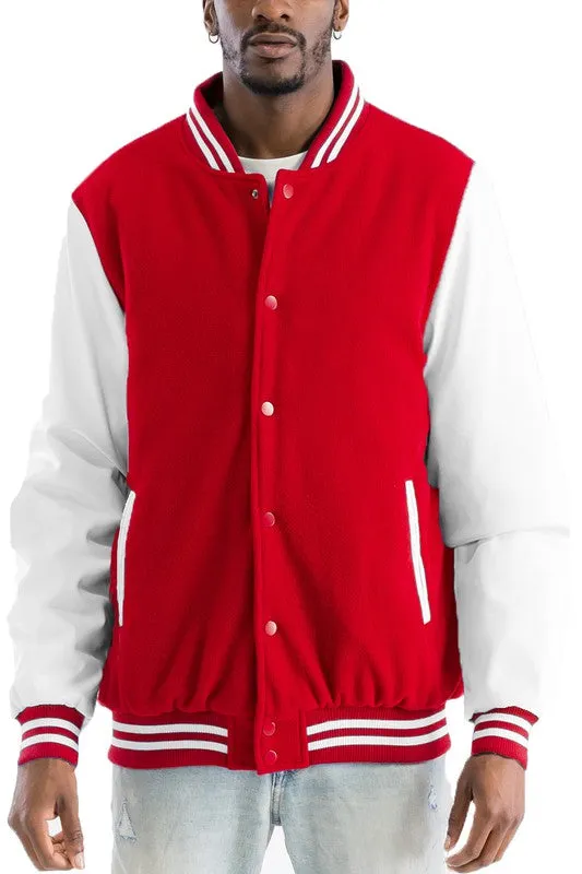 Sporty Varsity Jacket