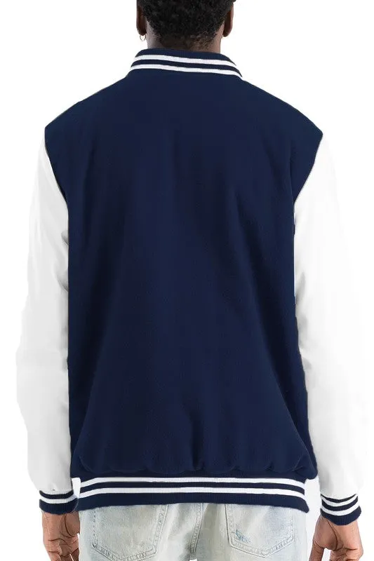Sporty Varsity Jacket