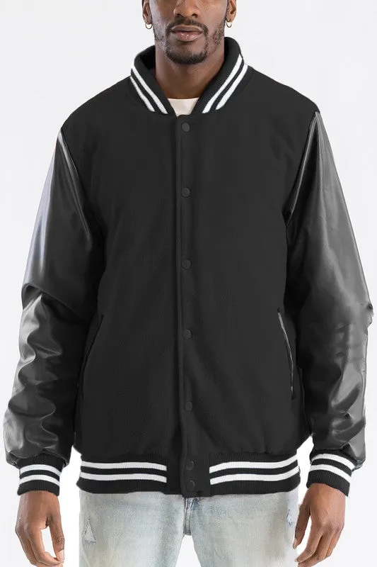 Sporty Varsity Jacket