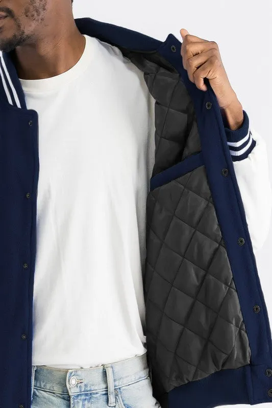 Sporty Varsity Jacket