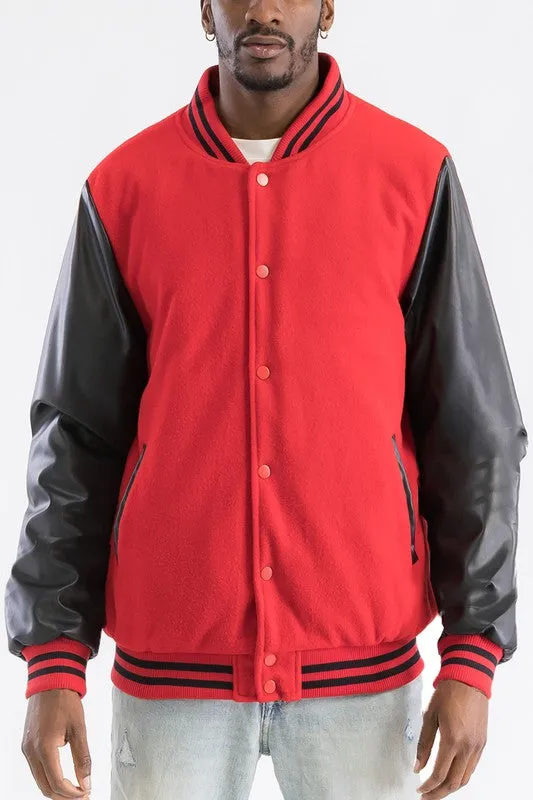 Sporty Varsity Jacket