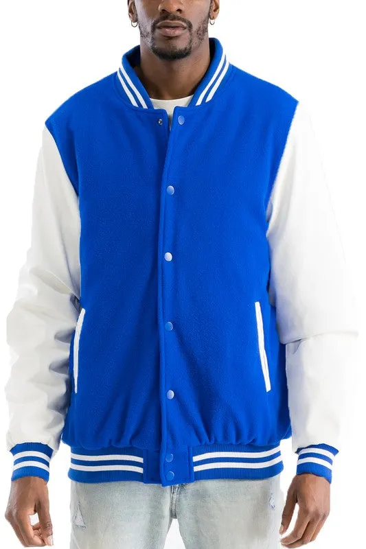 Sporty Varsity Jacket