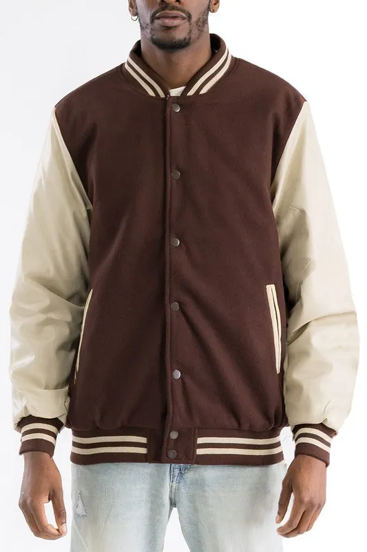 Sporty Varsity Jacket