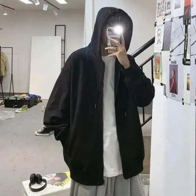 Spring Men's Jackets Hooded Coats Casual Sweatshirts Male Tracksuit Fashion Super Soft & Durable Boys Hoodies Crafted With a Rich Blend of Cotton
