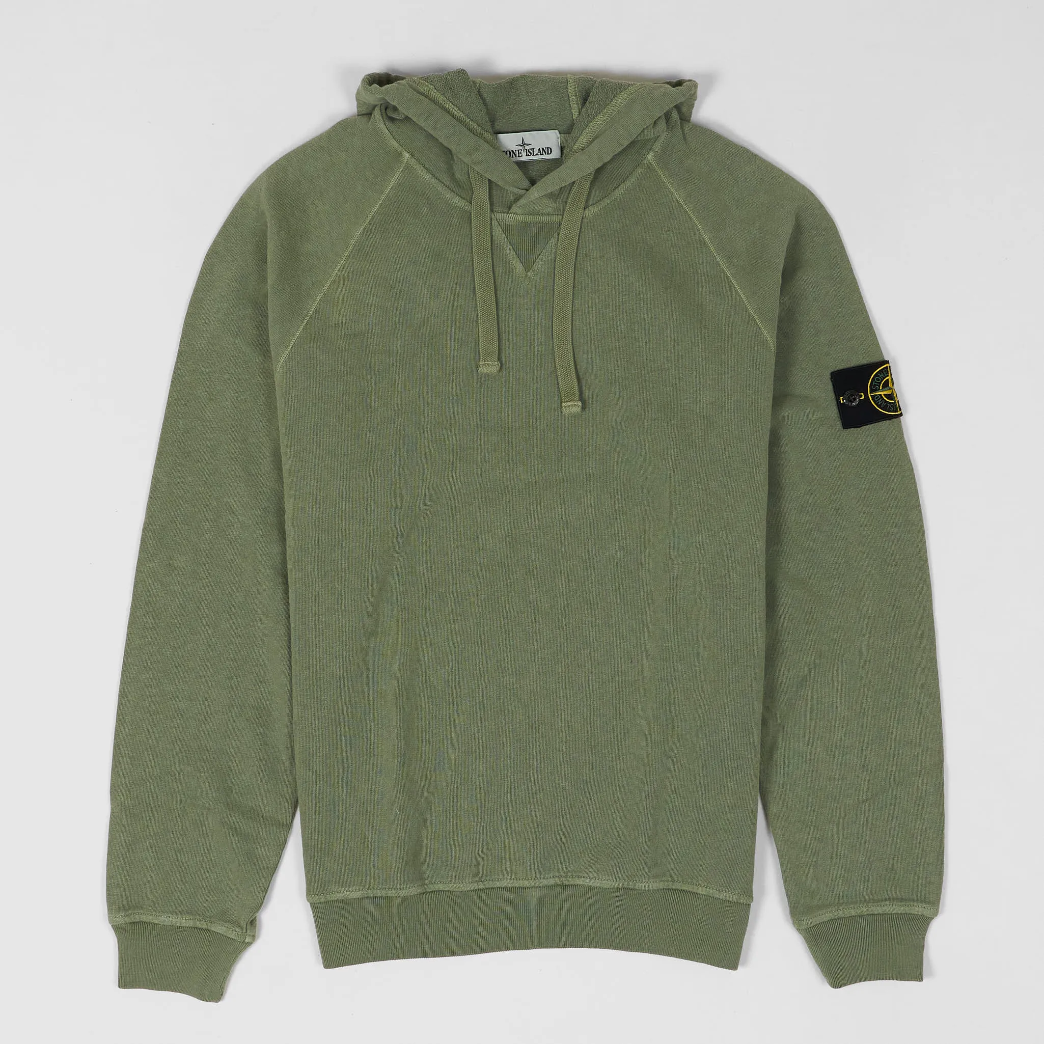 Stone Island Plain Hooded Sweat Shirt