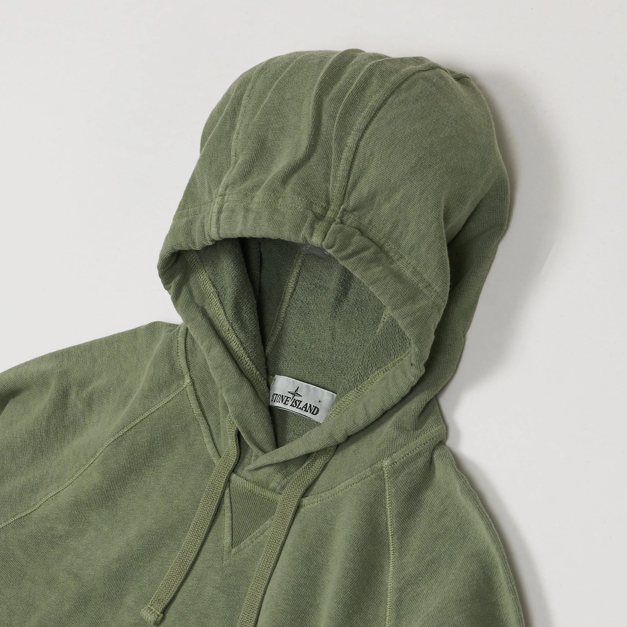 Stone Island Plain Hooded Sweat Shirt