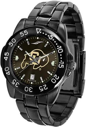 SunTime Colorado Buffaloes Fantom Sport AnoChrome Men's Team Logo Watch