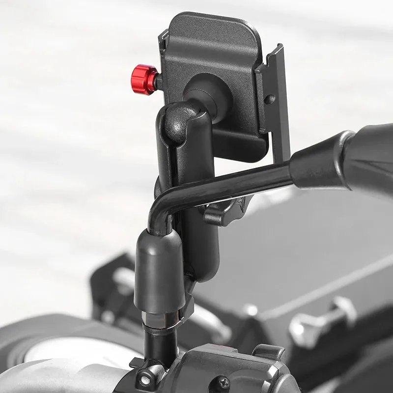 Support téléphone moto Universel | MX12 Fixation Rétroviseur