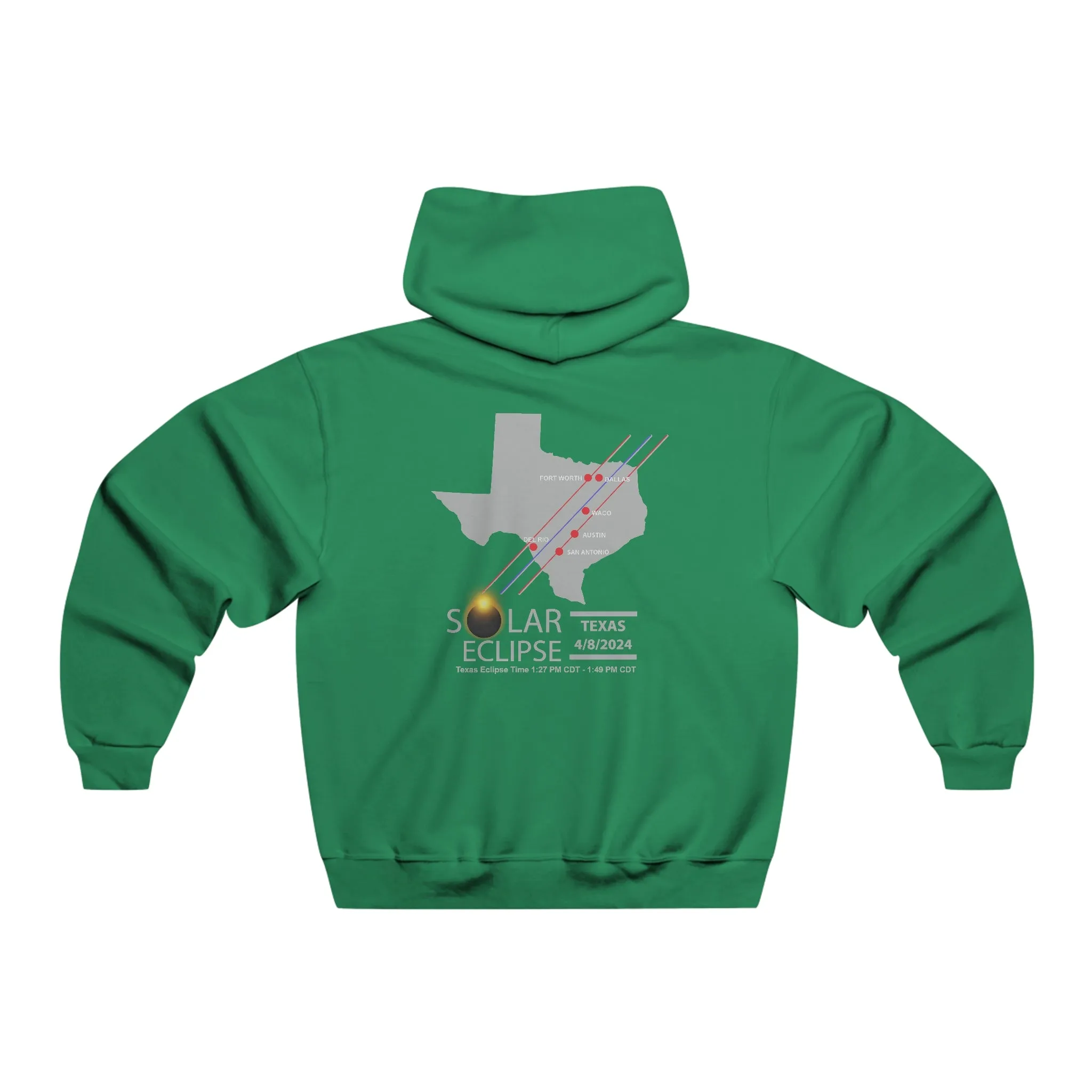 Texas Solar Total Solar Eclipse Hooded Sweatshirt