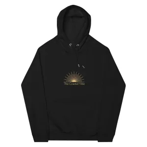 The Coastal Vibe Unisex Organic Cotton Raglan Hoodie