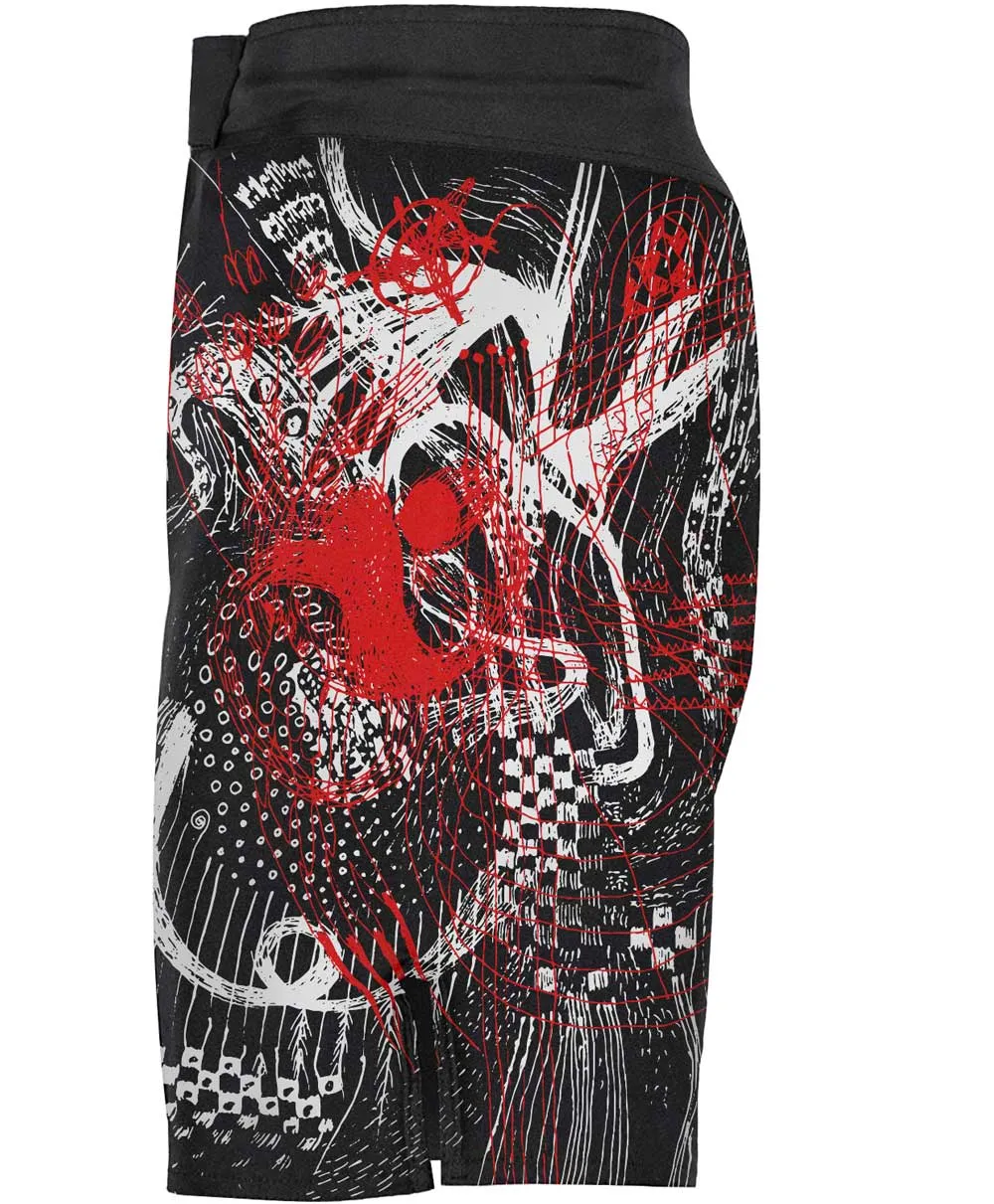The Red Totem No Gi MMA/BJJ Shorts