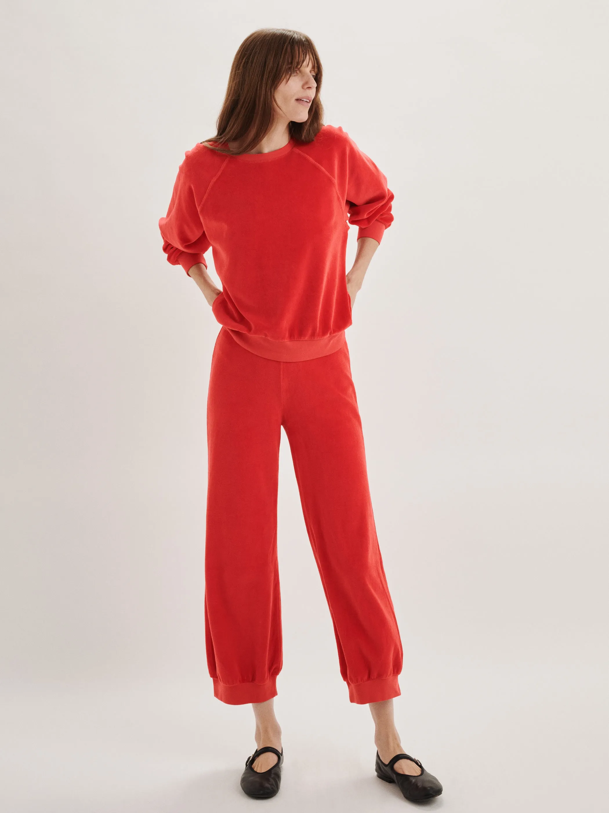 The Tosk Harem Pants in Velour
