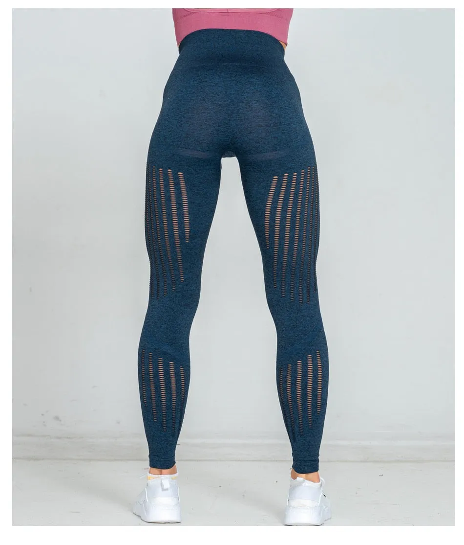 Tights Woman Push Up Elastic Seamless Leggings