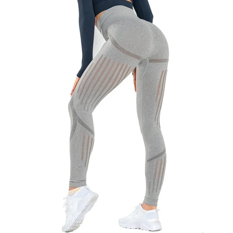Tights Woman Push Up Elastic Seamless Leggings