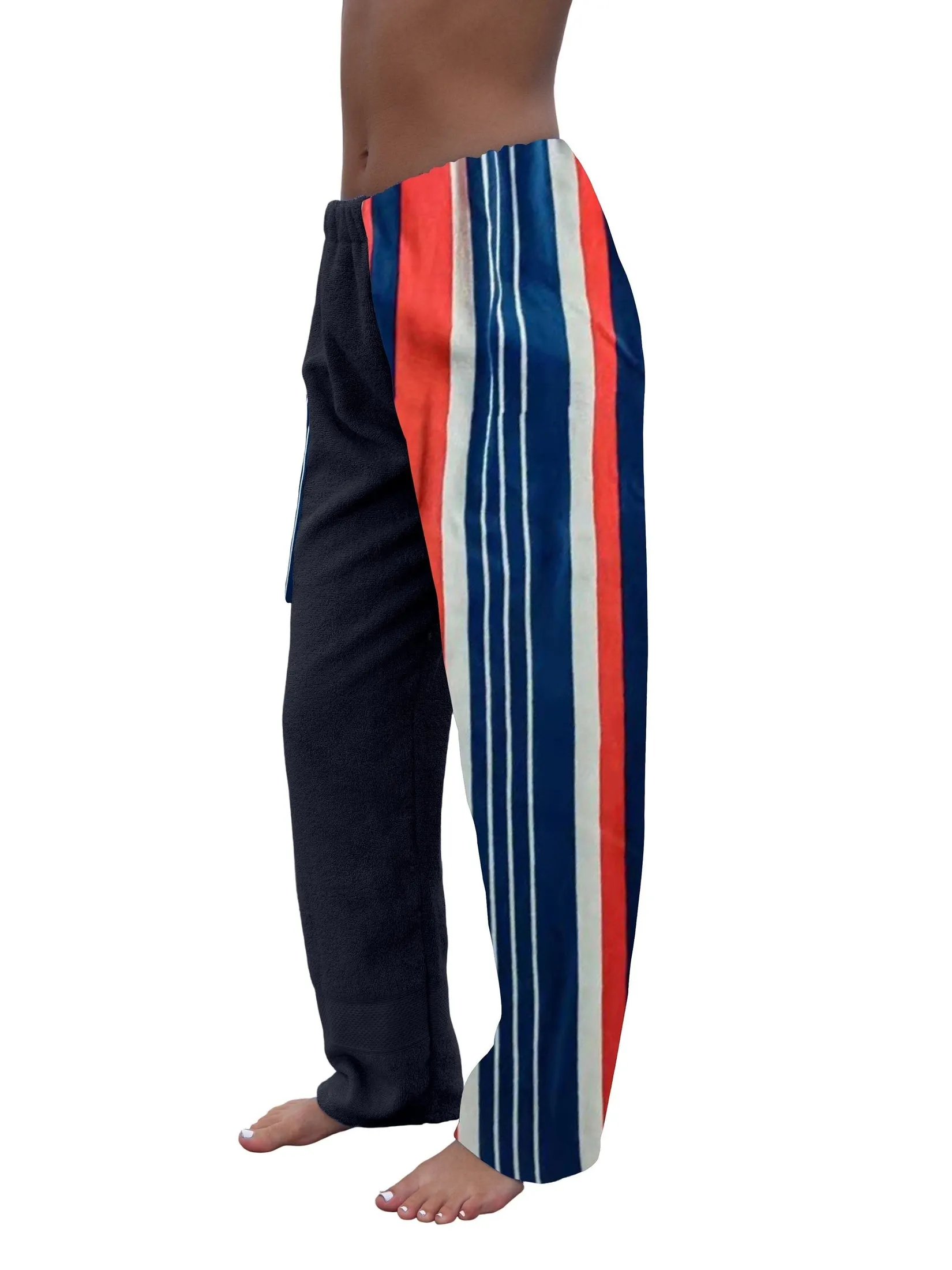 Towel Pants - Stripe Pattern - IN STOCK Fast Shipping - Beach, Swimming, Resortwear, Boys, Girls, Adults.