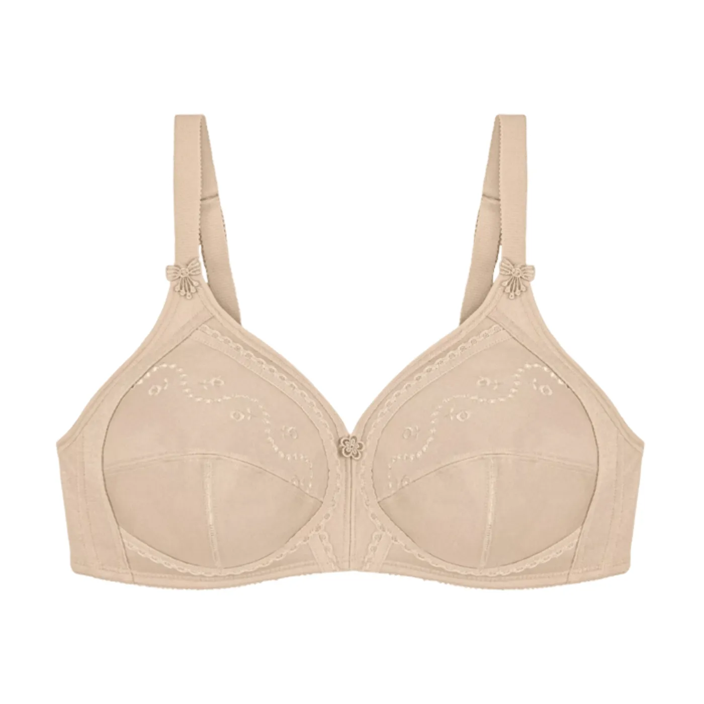 Triumph Doreen & Cotton Non-Wired Bra | Natural
