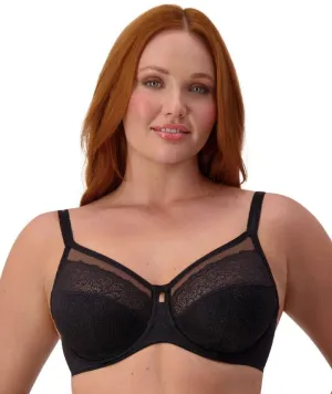 Triumph Sheer Underwired Bra - Black
